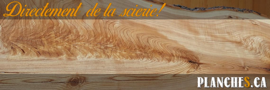 slab de bois à vendre